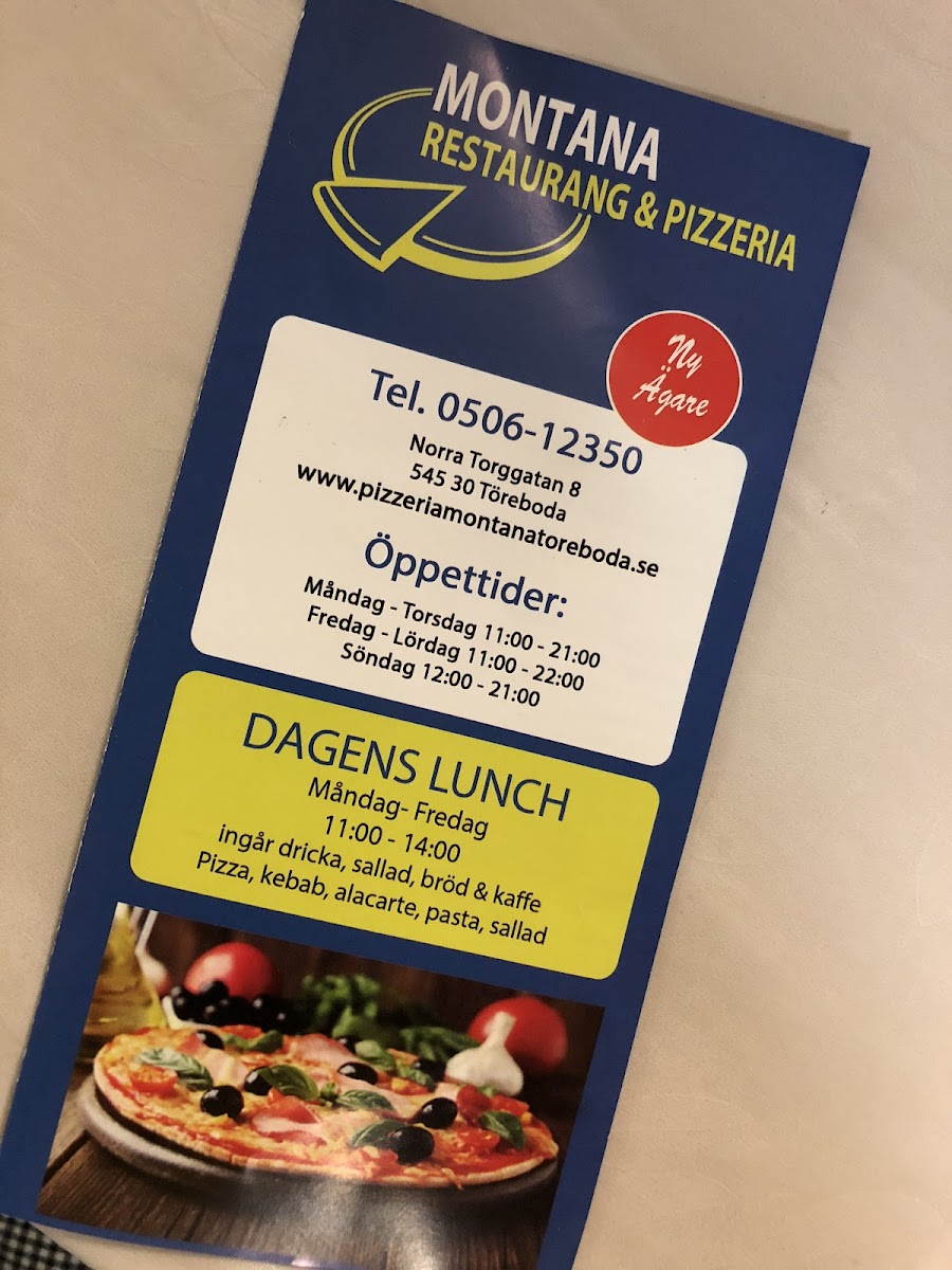 Menu Pizzeria& Restaurang Montana-10