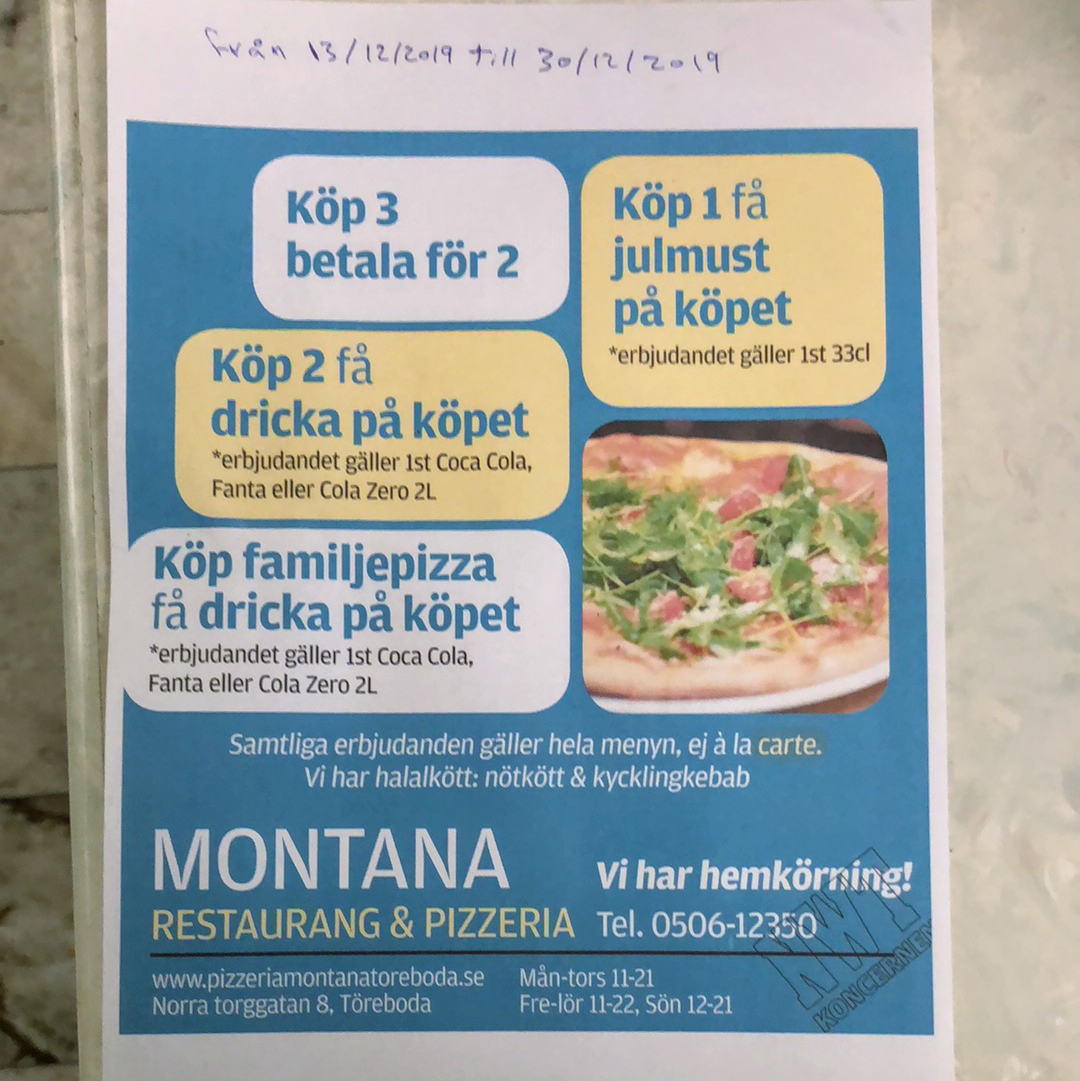 Menu Pizzeria& Restaurang Montana-8